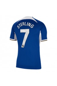 Chelsea Raheem Sterling #7 Fotballdrakt Hjemme Klær 2023-24 Korte ermer